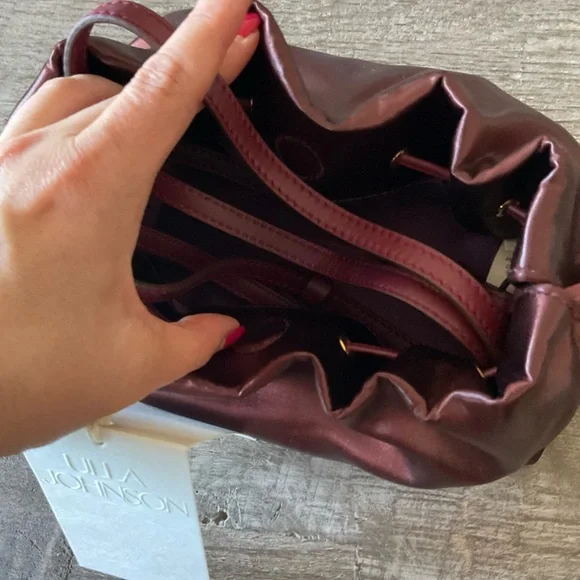 Ulla Johnson Burgundy Clutch - Picture 8 of 11